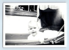 Old vintage photo baby - photo, in