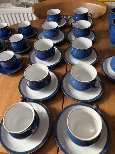 Denby imperial blue tea cup - blue,