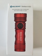 Olight Seeker 4 Mini 1200 Lumens Waterproof Torch UV Red