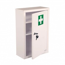 Wall mounted metal - first, aid