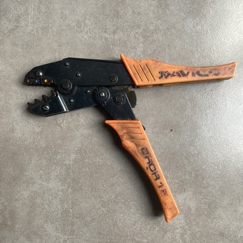 Used ratchet crimper plier - crimper,