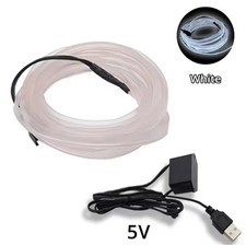 Car LED Strip Neon Rope EL