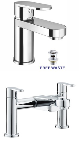 Waterfall bathroom taps basin - bathroom,