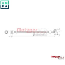 BRAKE HOSE 4110799 FOR FORD