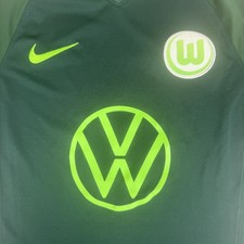 Rare Original Vfl Wolfsburg 2021/2022 Away Football Shirt Mens Medium