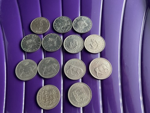 Job lot five pence 5p - lot,