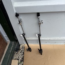Free P&P. 2 Roland Cymbal Boom Arms for Drum Kit Corner Clamp Mount Omni Direct