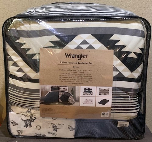 Wrangler aztec 8pc queen - aztec,