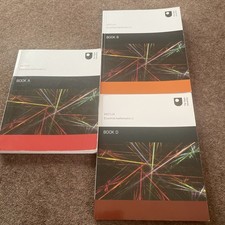 MST124 Essential Mathematics 1 books open university-  A,B,D only