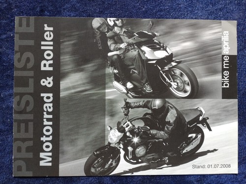 Aprilia price list 2008 sr - price,
