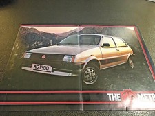 Original brochure for The MG