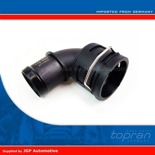 Radiator coolant hose flange - radiator,