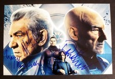 IAN MCKELLEN / PATRICK STEWART SIGNED Autographed X-Men Photo from SWAU!