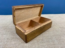 ANTIQUE VINTAGE OAK WOODEN