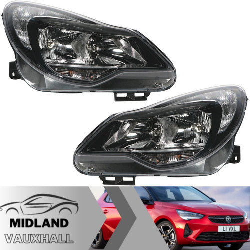 Vauxhall corsa headlights - d,