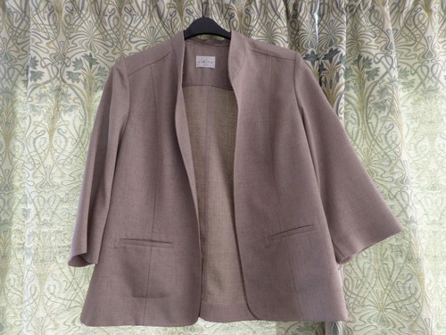 Ladies brown jacket - size, 18