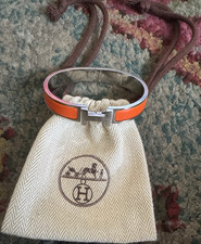 HERMÈS Orange Leather &