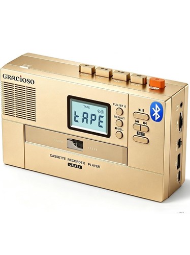 Portable cassette tape - tape, player