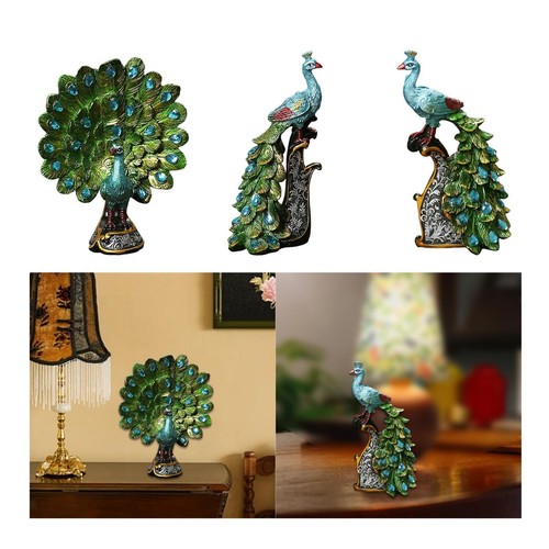 European peacock statue animal - european,