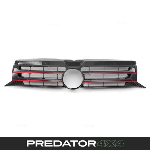 Front radiator grille gloss - front,