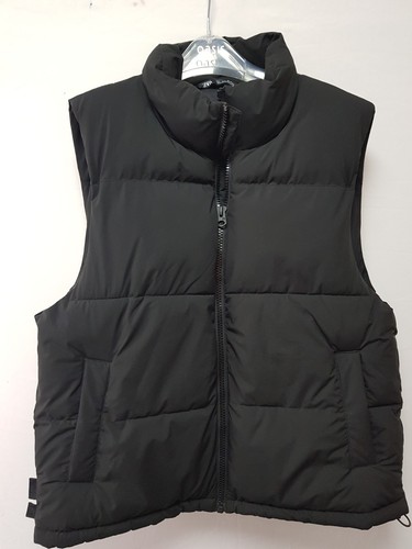 Mens zara black quilted puffer - mens,