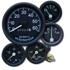 Gauge Set for Willys Jeeps FD