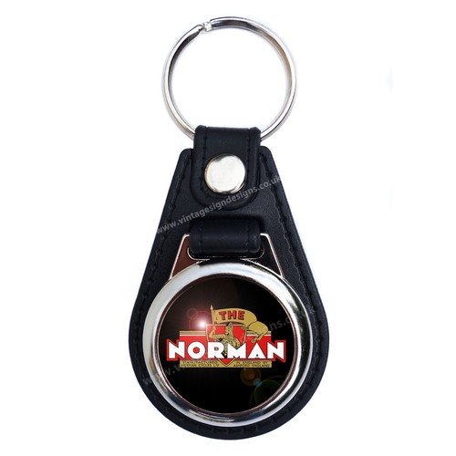 The norman faux leather key - faux,