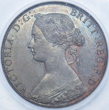1862 Halfpenny (CGS UNC 82) -