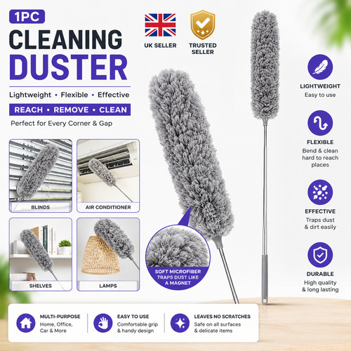 Extendable feather duster - feather,