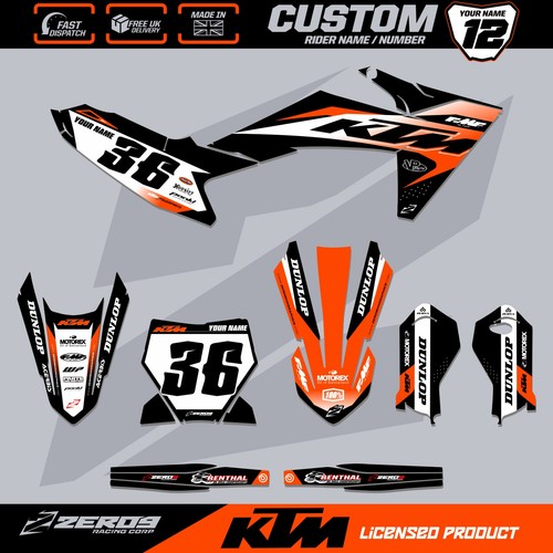 Ktm motocross graphics - ktm,