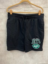 Primark NFL NY Jets Men's Black Sweat Shorts Size L