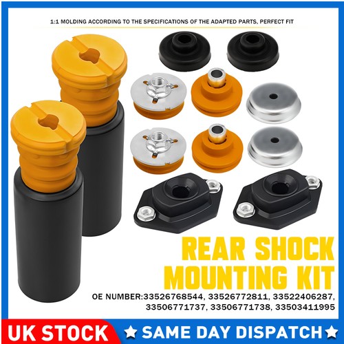 Rear shock absorber upper - rear,