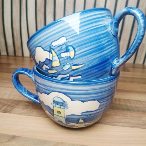Set blue maritime ceramic - 2,