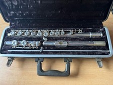 BUNDY SELMER FLUTE. NICKEL