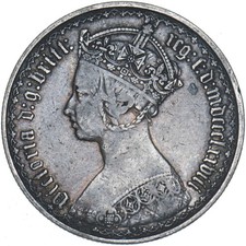 1878 Gothic Florin (Die no