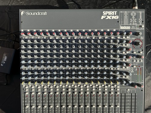 Soundcraft spirit fx16 - soundcraft,