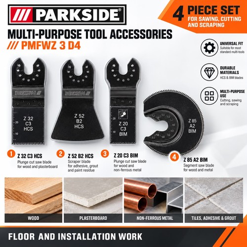 Parkside pmfwz multi tool - multi,