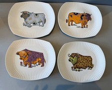Set Of 4 Beefeater Psychedelic