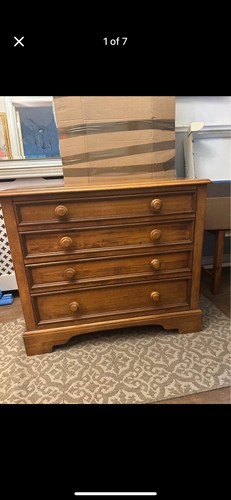 Four drawer solid wood - solid, chest