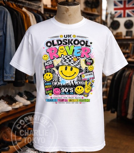 Men raver shirt rave house - men's,