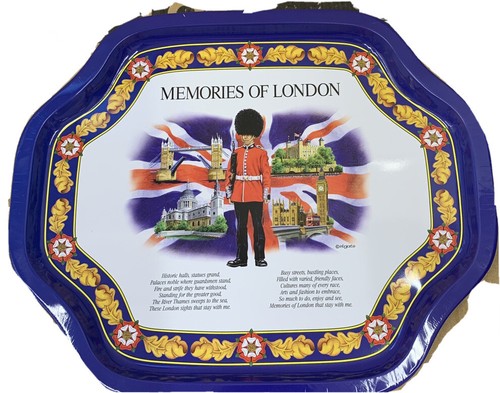 London guard tin tray - x,