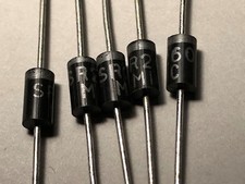 5pcs SR260 SB260 2A 60V DO-15 Schottky Barrier Rectifier Diode