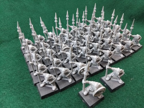 Night goblin spearmen - night,