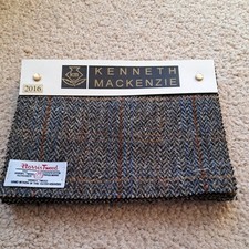 10 Pieces of  Harris Tweed