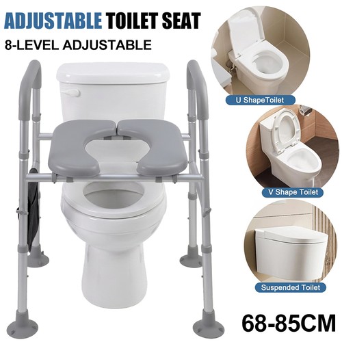Raised toilet seat - seat,