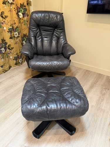 Reclining armchair black - reclining, armchair.