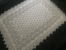 Hand Knitted Lace Baby