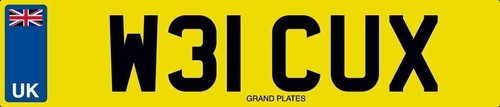 Cherished number plate - number, private