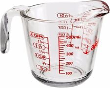 Glass Measuring Jug With Pint & Cups Measurements 500ml