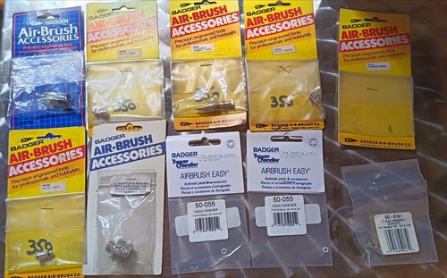 Badger airbrush parts 10 - ,